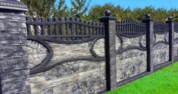 47 Different Fencing Styles and Designs For Inspirations Concrete Fence Noteworthy fencing styles