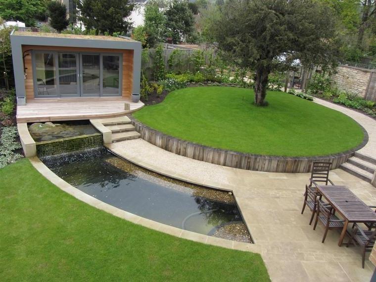 Garden ponds for spaces with modern design