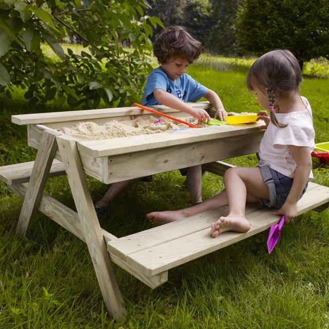 Sandbox - table with benches