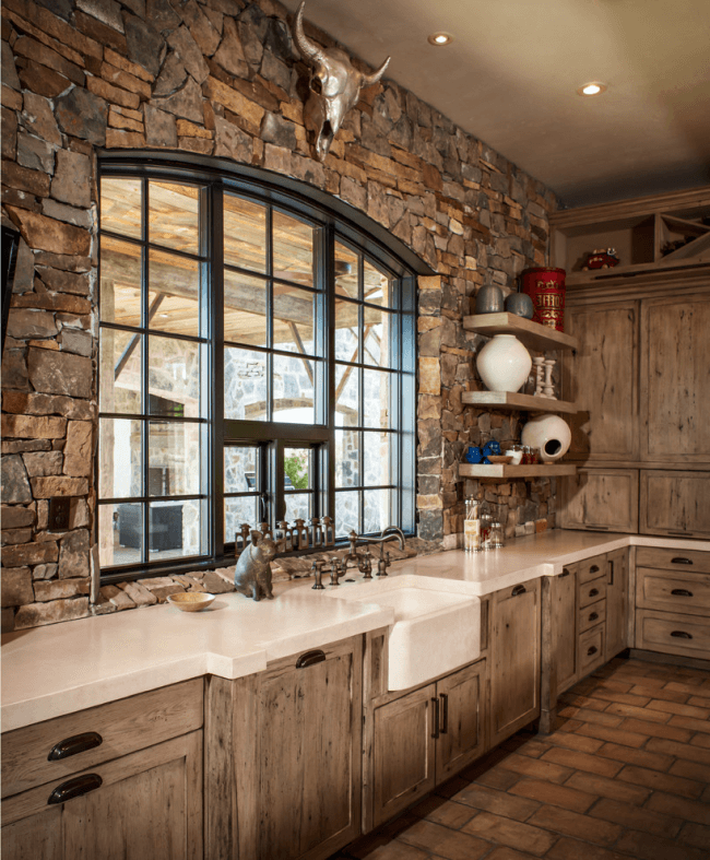 Refined and sublime rustic style