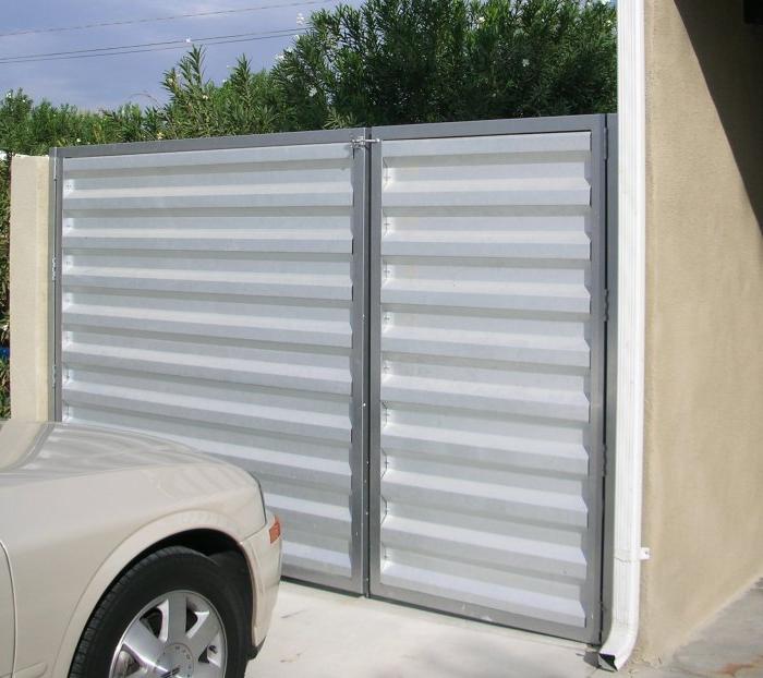 Cheap Corrugated Metal Fence Gate