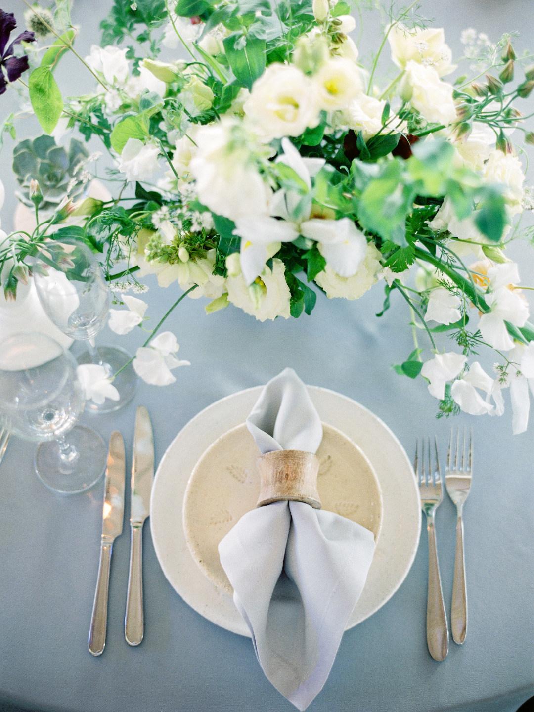 Classic wedding with European seating