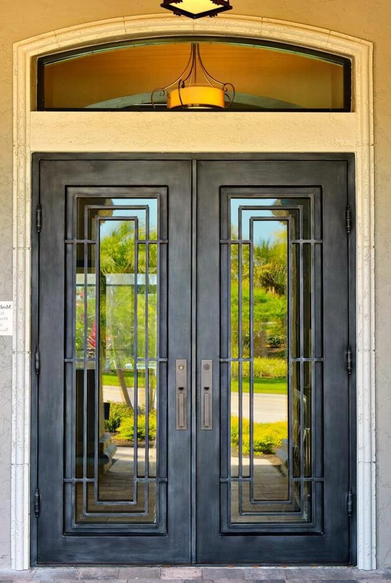 Modern blacksmith doors a work of art