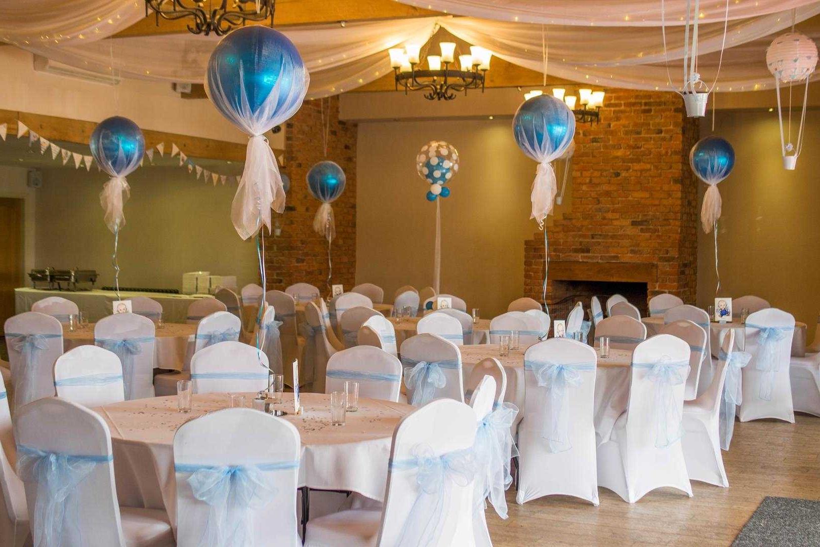 Option of a decorated wedding hall