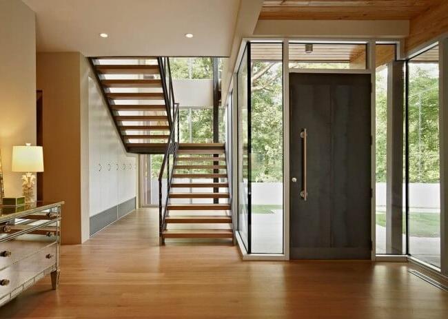 Steel door will perfectly fit into your interior