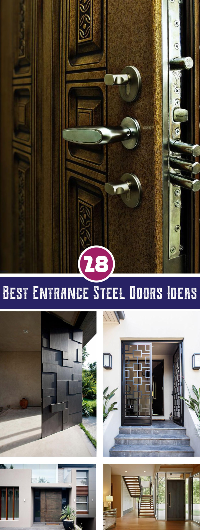 best entrance steel doors ideas