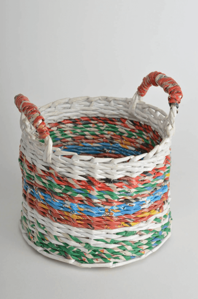 DIY laundry basket