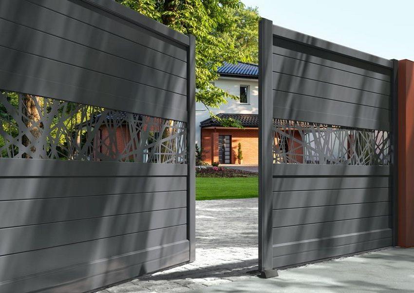 Double-leaf swing gates are the most common version of such designs.