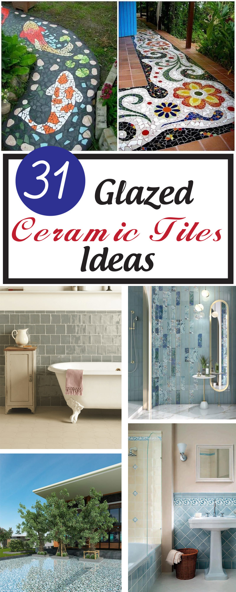 best glazed ceramic tiles ideas