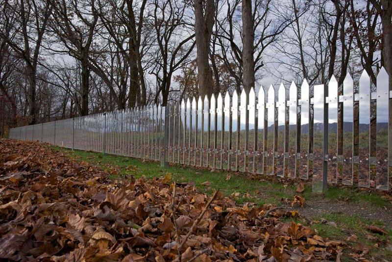 original glass fence